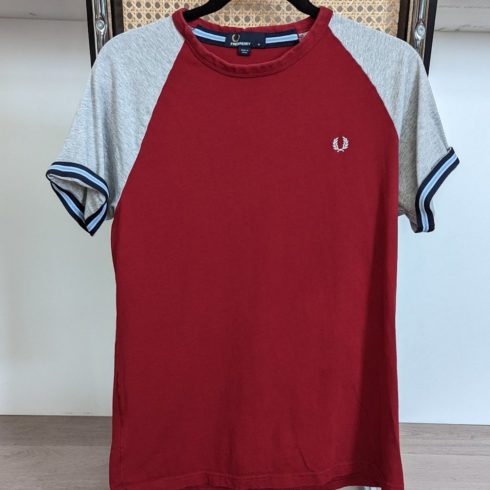 Fred Perry Ringer Tee Mens Size M